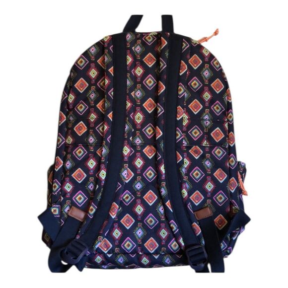 Vera Bradley Lighten Up Backpack Grand Navy Medallion New - Picture 3 of 12